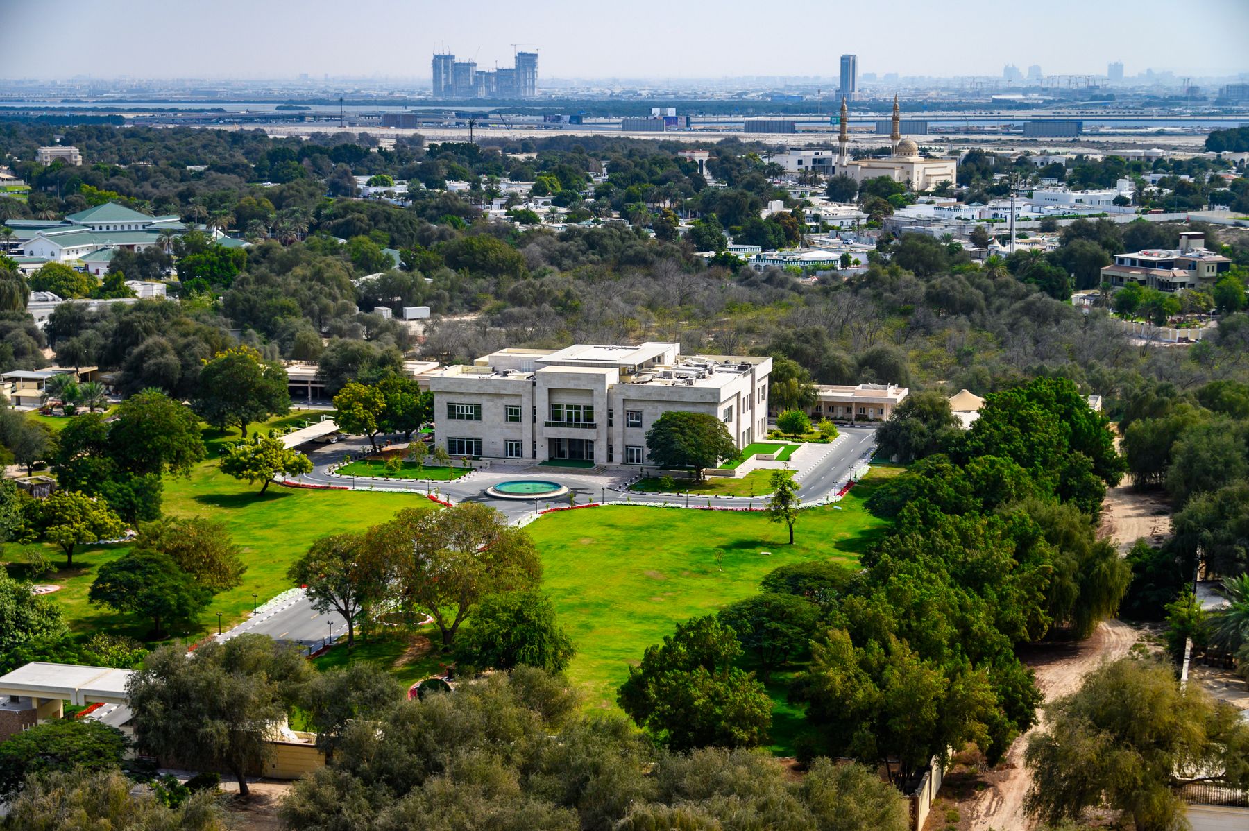 Green Dubai residential landscape